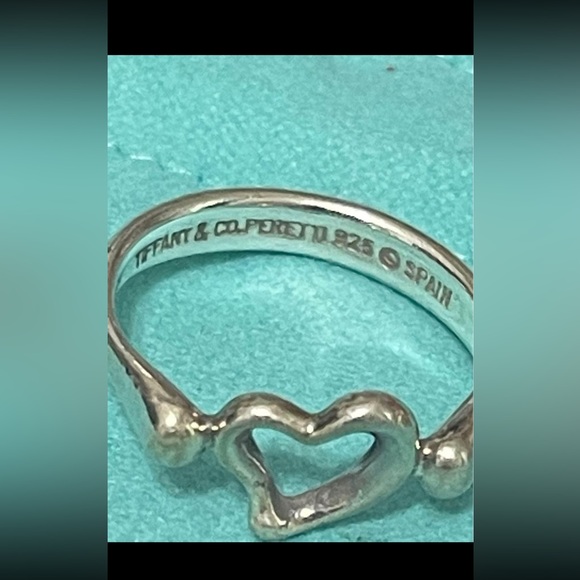 Tiffany and Co Elsa & Peretti open heart ring - Picture 7 of 7